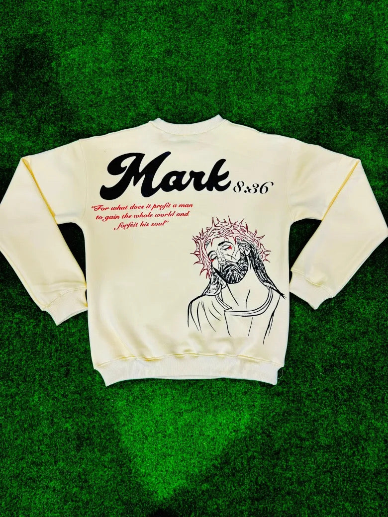 Mark 8:36 Crewneck